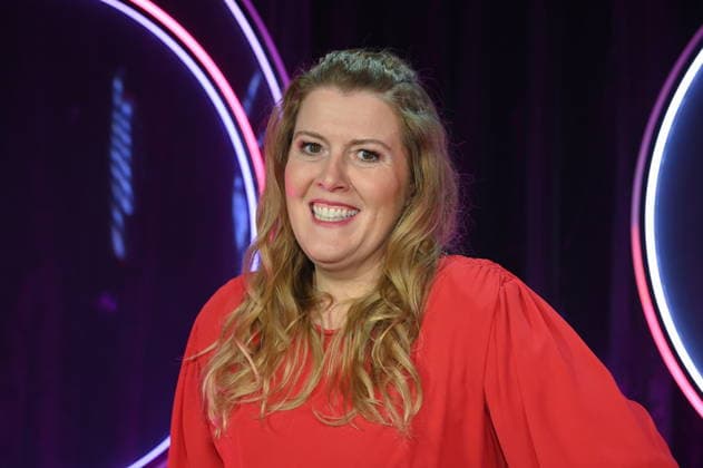 Cabaret artist Franziska Wanninger, author, actress and podcaster as a guest on the ARD show Ladies Night - the only comedy and cabaret show with an all-female cast on German-speaking television