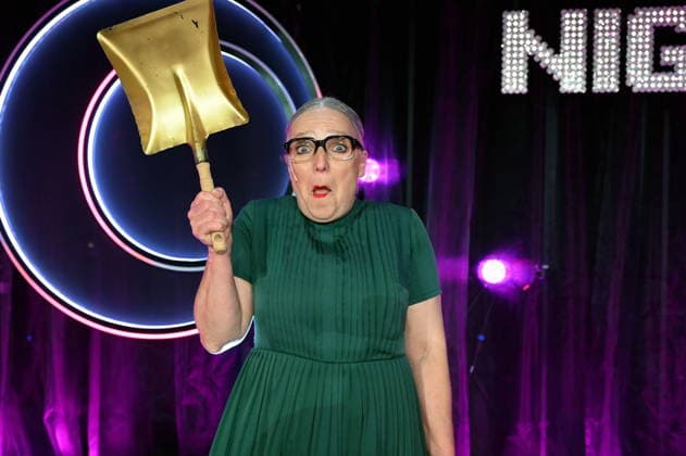 Comedian and cabaret artist Rosemie Warth as a guest on the ARD show Ladies Night - the only comedy and cabaret show with an all-female cast on German-speaking television