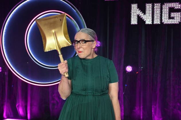 Comedian and cabaret artist Rosemie Warth as a guest on the ARD show Ladies Night - the only comedy and cabaret show with an all-female cast on German-speaking television