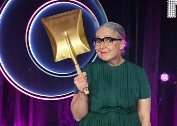 Comedian and cabaret artist Rosemie Warth as a guest on the ARD show Ladies Night - the only comedy and cabaret show with an all-female cast on German-speaking television