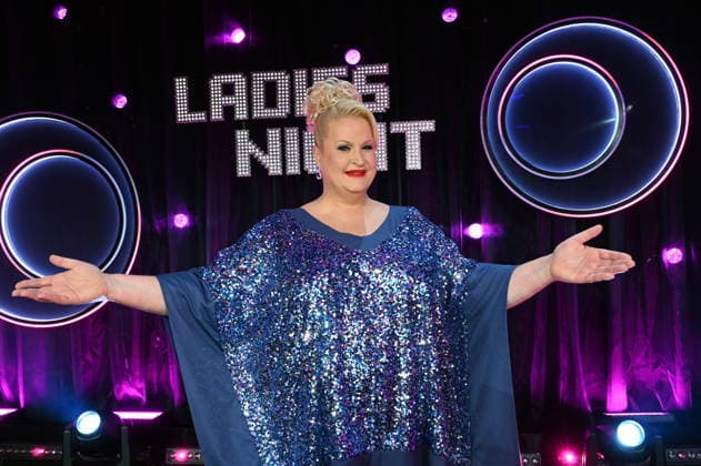 Comedienne Daphne de Luxe, real name Daphne Haderlein, host of the ARD show Ladies Night, the only comedy and cabaret show with an all-female cast on German-speaking television