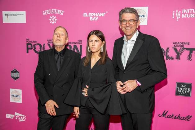ABB POLYTON Dieter Gorny, Balbina Monika Jagielska Wolfram Weimer Minister of State for Culture on the red carpet at the Polyton Music Prize Award Ceremony 2026 at Atelier GardensBerkin on Wednesday 25 03 2026 in Berlin Berlin Germany
