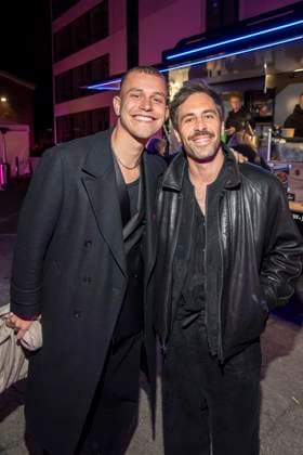ABB POLYTON Gregor Haegele and Max Giesinger as guests at the party at the Polyton Music Award Ceremony 2026 at Atelier GardensBerkin on Wednesday 25 03 2026 in Berlin Berlin Germany
