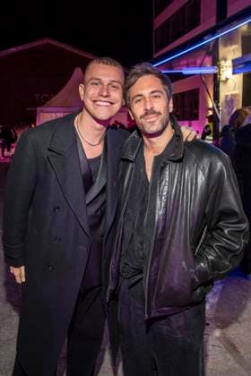 ABB POLYTON Gregor Haegele and Max Giesinger as guests at the party at the Polyton Music Award Ceremony 2026 at Atelier GardensBerkin on Wednesday 25 03 2026 in Berlin Berlin Germany