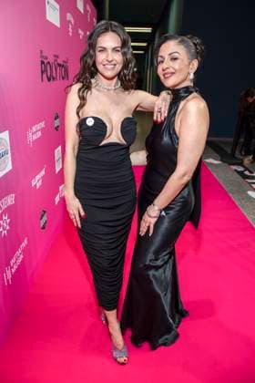 ABB POLYTON Ines Anioli and Tuelin Sezgin as guests at the party at the Polyton Music Award Ceremony 2026 at Atelier GardensBerkin on Wednesday 25 03 2026 in Berlin Berlin Germany