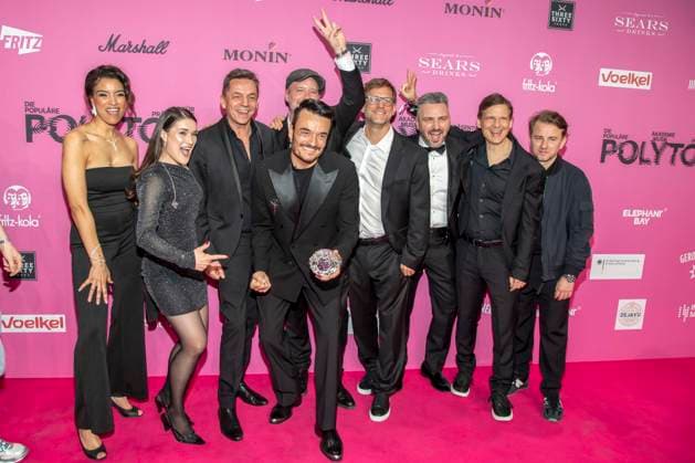 ABB POLYTON Giovanni Zarrella with band award winner as guest at the party at the Polyton Music Prize Award Ceremony 2026 at Atelier GardensBerkin on Wednesday 25 03 2026 in Berlin Berlin Germany
