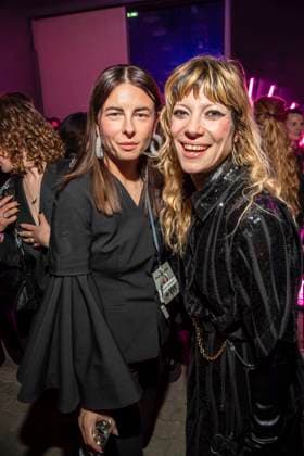 ABB POLYTON Balbina Monika Jagielska and Mieze Katz from Mia as guests at the party at the Polyton Music Prize Award Ceremony 2026 at Atelier GardensBerkin on Wednesday 25 03 2026 in Berlin Berlin Germany