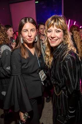 ABB POLYTON Balbina Monika Jagielska and Mieze Katz from Mia as guests at the party at the Polyton Music Prize Award Ceremony 2026 at Atelier GardensBerkin on Wednesday 25 03 2026 in Berlin Berlin Germany