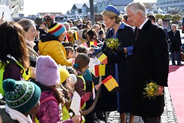 State Visit of King Philippe and Queen Mathilde to Norway (Day 3) STAVANGER, NORWAY - MARCH 26 : State Visit of King Philippe and Queen Mathilde to Norway (Day 3) : Arrival to Stavanger, on March 26, 2026 in Stavanger, Norway, 26 03 2026 Stavanger Norway  Copyright: xDidierxLebrunx