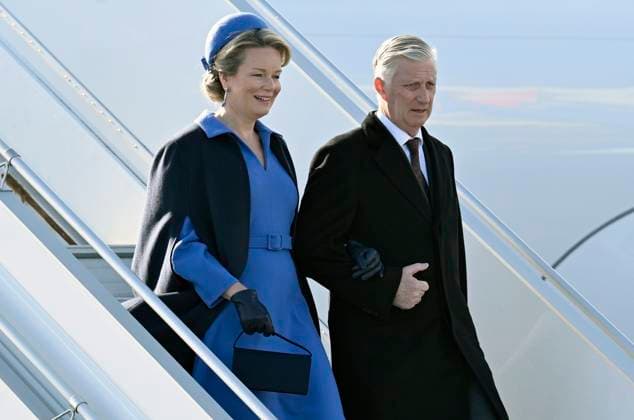 State Visit of King Philippe and Queen Mathilde to Norway (Day 3) STAVANGER, NORWAY - MARCH 26 : State Visit of King Philippe and Queen Mathilde to Norway (Day 3) : Arrival to Stavanger, on March 26, 2026 in Stavanger, Norway, 26 03 2026 Stavanger Norway  Copyright: xDidierxLebrunx