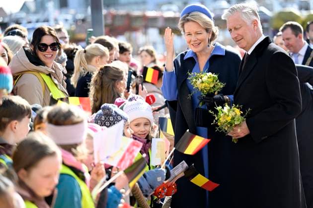 State Visit of King Philippe and Queen Mathilde to Norway (Day 3) STAVANGER, NORWAY - MARCH 26 : State Visit of King Philippe and Queen Mathilde to Norway (Day 3) : Arrival to Stavanger, on March 26, 2026 in Stavanger, Norway, 26 03 2026 Stavanger Norway  Copyright: xDidierxLebrunx