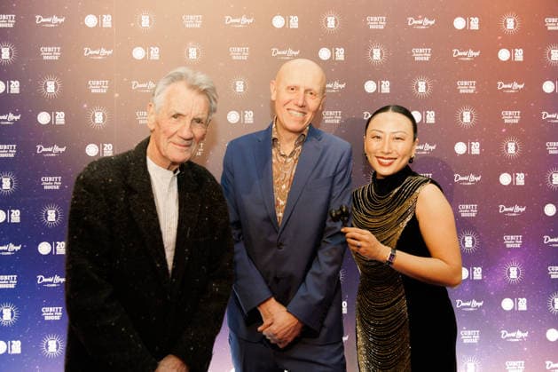 Marcus Davey and Michael Palin attend Rise Up for the Roundhouse Gala at Roundhouse in London, UK on 25 March 2026 Copyright: xRyoheyxNakayama Famousx 20260325_RoundhouseGala_London_Ryohey-6