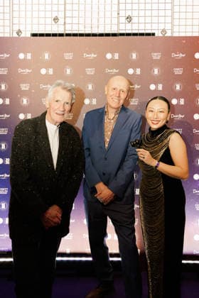 Marcus Davey and Michael Palin attend Rise Up for the Roundhouse Gala at Roundhouse in London, UK on 25 March 2026 Copyright: xRyoheyxNakayama Famousx 20260325_RoundhouseGala_London_Ryohey-7