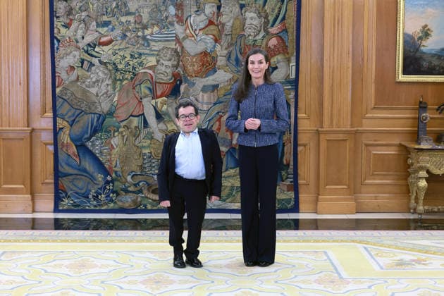 26-03-2026 Madrid Queen Letizia during a meeting with the board on disability at palace Zarzuela in Madrid. Â  Copyright: xPPEx