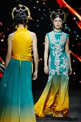 BEIJING, CHINA - MARCH 26: Models walk the runway at the XiaoZhuangTangYun collection by designer Midori on day 7 of China Fashion Week 2026 (Spring) at 798Â·751 PARK on March 26, 2026 in Beijing, China.  Copyright: xChinaxNewsxServicex 111630841968