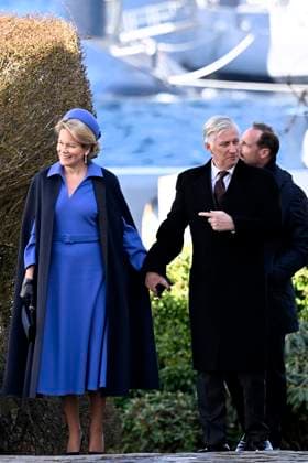 State Visit of King Philippe and Queen Mathilde to Norway (Day 3) STAVANGER, NORWAY - MARCH 26 : State Visit of King Philippe and Queen Mathilde to Norway (Day 3) : - Short walk in old Stavanger to the Stavanger concert hall on March 26, 2026 in Stavanger, Norway, 26 03 2026 Stavanger Norway  Copyright: xDidierxLebrunx