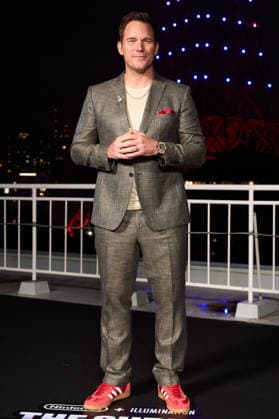 Nintendo and Illumination celebrate THE SUPER MARIO GALAXY MOVIE at the famous Tokyo Tower in Tokyo, Japan on Thursday, March 26, 2026. The movie will be released on April 1, 2026 in the United States and in Japan on April 24. Pictured: Chris Pratt,  aflo_324926746