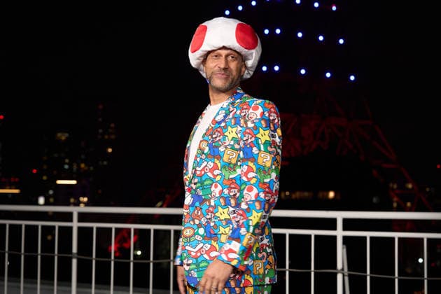 Nintendo and Illumination celebrate THE SUPER MARIO GALAXY MOVIE at the famous Tokyo Tower in Tokyo, Japan on Thursday, March 26, 2026. The movie will be released on April 1, 2026 in the United States and in Japan on April 24. Pictured: Keegan Michael-Key,  aflo_324926752