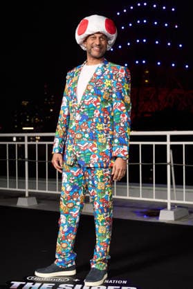 Nintendo and Illumination celebrate THE SUPER MARIO GALAXY MOVIE at the famous Tokyo Tower in Tokyo, Japan on Thursday, March 26, 2026. The movie will be released on April 1, 2026 in the United States and in Japan on April 24. Pictured: Keegan Michael-Key,  aflo_324926755