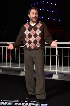Nintendo and Illumination celebrate THE SUPER MARIO GALAXY MOVIE at the famous Tokyo Tower in Tokyo, Japan on Thursday, March 26, 2026. The movie will be released on April 1, 2026 in the United States and in Japan on April 24. Pictured: Charlie Day,  aflo_324926766