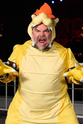 Nintendo and Illumination celebrate THE SUPER MARIO GALAXY MOVIE at the famous Tokyo Tower in Tokyo, Japan on Thursday, March 26, 2026. The movie will be released on April 1, 2026 in the United States and in Japan on April 24. Pictured: Jack Black,  aflo_324928182