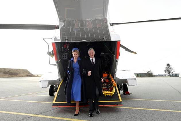 State Visit of King Philippe and Queen Mathilde to Norway (Day 3) STAVANGER, NORWAY - MARCH 26 : State Visit of King Philippe and Queen Mathilde to Norway (Day 3) : - Sola Air Station : Norway-Belgium Defence security cooperation with Minister Theo Francken (N-VA) on March 26, 2026 in Stavanger, Norway, 26 03 2026 Stavanger Norway  Copyright: xDidierxLebrunx