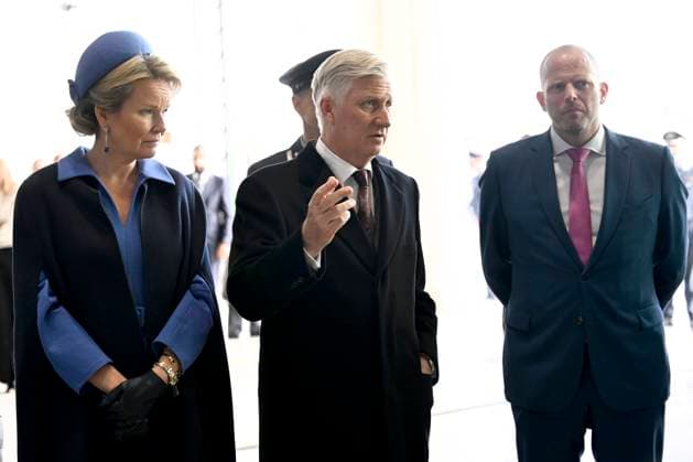 State Visit of King Philippe and Queen Mathilde to Norway (Day 3) STAVANGER, NORWAY - MARCH 26 : State Visit of King Philippe and Queen Mathilde to Norway (Day 3) : - Sola Air Station : Norway-Belgium Defence security cooperation with Minister Theo Francken (N-VA) on March 26, 2026 in Stavanger, Norway, 26 03 2026 Stavanger Norway  Copyright: xDidierxLebrunx