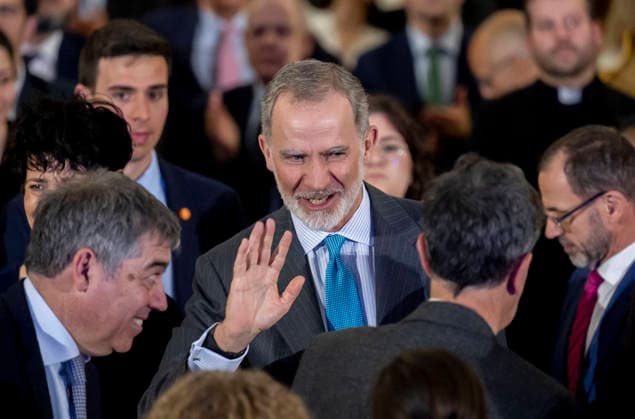 Entertainment Bilder des Tages Felipe VI presides over the proclamation of the Princess of Girona Award International 2026 King Felipe VI presides over the proclamation of the Princess of Girona Award International 2026 in the categories of Creaempresa and Research, in the third stage of the Talent Tour at the IES Antonio Machado, on March 26, 2026, in Alcalá de Henares, Madrid Spain The event is part of the Princess of Girona Foundations Tour del Talento program, which promotes professional development and youth employability, and serves to recognize innovative trajectories in entrepreneurship and research, underlining the Crowns commitment to opportunities for young people 26 MARCH 2026 AWARDS Alcala de Henares, Madrid Alcala de Henares, Madrid Spain Copyright: xAlbertoxOrtegax 7397853