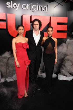 UK Premiere of FUZE Gugu Mbatha-Raw, Aaron Taylor Johnson and Saffron Hocking at the UK Premiere of Sky Original FUZE at the Odeon West End in London on 26 March 2026, Credit:James Shaw Avalon UK, London  Copyright: xJamesxShawx xAvalonx 1086485869