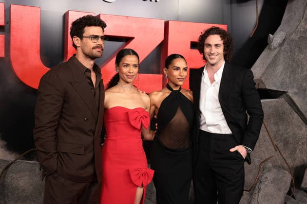 UK Premiere of FUZE Theo James, Gugu Mbatha-Raw, Saffron Hocking and Aaron Taylor Johnson at the UK Premiere of Sky Original FUZE at the Odeon West End in London on 26 March 2026, Credit:James Shaw Avalon UK, London  Copyright: xJamesxShawx xAvalonx 1086485892