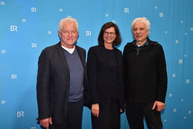 Miroslav Nemec , Ilse Aigner and Udo Wachtveitl Premiere Tatort Unvergänglich Part 1 Television, Film HFF Audimax Munich March 26, 2026