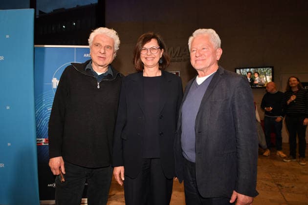 Miroslav Nemec , Ilse Aigner and Udo Wachtveitl Premiere Tatort Unvergänglich Part 1 Television, Film HFF Audimax Munich March 26, 2026