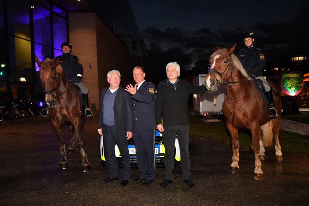 Miroslav Nemec, Thomas Hampel President of the Munich Police Headquarters and Udo Wachtveitl Premiere Tatort Unvergänglich Part 1 Television, Film HFF Audimax Munich March 26, 2026