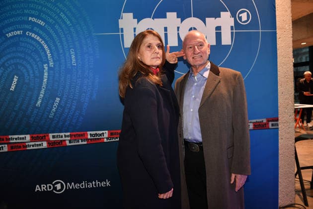 Corinna Binzer and Sepp Schauer Premiere Tatort Unvergänglich Part 1 Television, Film HFF Audimax Munich March 26, 2026