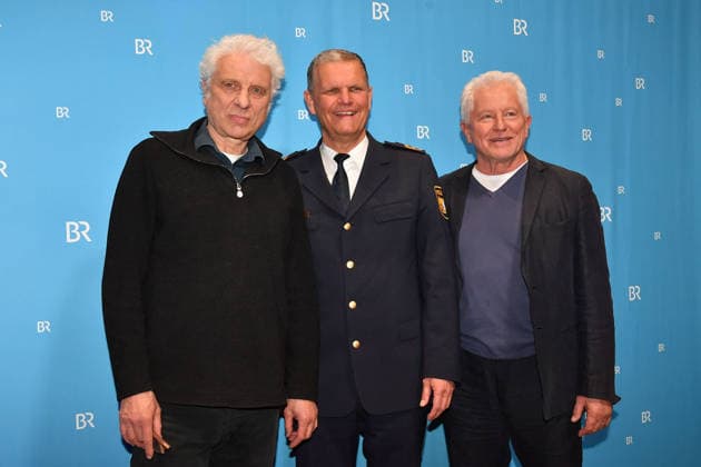 Miroslav Nemec, Thomas Hampel President of the Munich Police Headquarters and Udo Wachtveitl Premiere Tatort Unvergänglich Part 1 Television, Film HFF Audimax Munich March 26, 2026