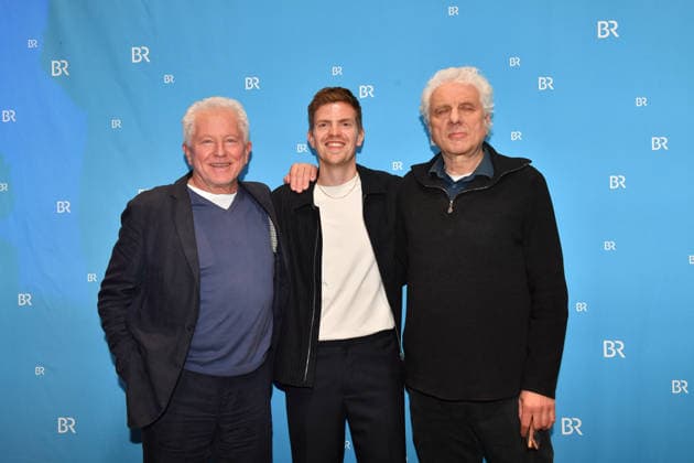 Miroslav Nemec , Ferdinand Hofer and Udo Wachtveitl Premiere Tatort Unvergänglich Part 1 Television, Film HFF Audimax Munich March 26, 2026