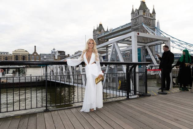 March 26, 2026, London, United Kingdom: Traitors UK winner, Leanne Quigley attends the Hit reality dating series Celebrity Ex on the Beach launch event at Driftwoods in London. London United Kingdom  - ZUMAs197 20260326_aaa_s197_173 Copyright: xPhilxLewisx
