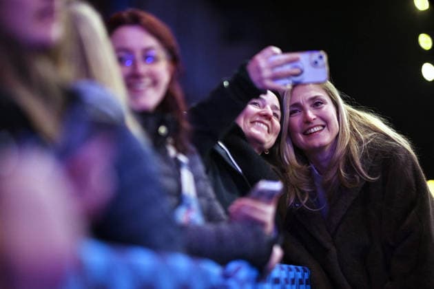 Series Mania Festival - Day 7. FC LILLE, FRANCE - MARCH 26 Julie Gayet actrice, productrice et realisatrice. directrice du festival Soeurs Jumelles attends the premiere of My Brother during Day Seven of the Series Mania Festival on March 26, 2026 in Lille, France. Photo by Franck Castel ABACAPRESS.COM Lille France  Copyright: xCastelxFranck ABACAx