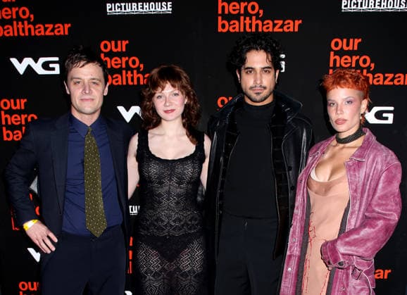 Our Hero, Balthazar New York Premiere Oscar Boyson, Pippa Knowles, Avan Jogia and Halsey attending the Our Hero, Balthazar New York Premiere held at Regal Union Square on March 26, 2026 in New York City, NY New York City Regal Union Square NY USA Copyright: xStevenxBergman AFF-USA.COMx
