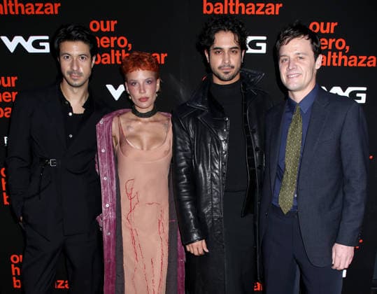 Our Hero, Balthazar New York Premiere Anthony Li, Halsey, Avan Jogia and Oscar Boyson attending the Our Hero, Balthazar New York Premiere held at Regal Union Square on March 26, 2026 in New York City, NY New York City Regal Union Square NY USA Copyright: xStevenxBergman AFF-USA.COMx