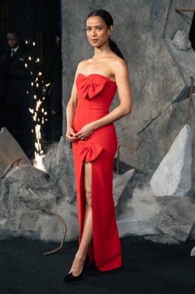 March 26, 2026, London, United Kingdom: Gugu Mbatha-Raw attends the UK Premiere of Sky Original Fuze at the Odeon Luxe West End. London United Kingdom  - ZUMAs197 20260326_aaa_s197_391 Copyright: xLounisxTiarx