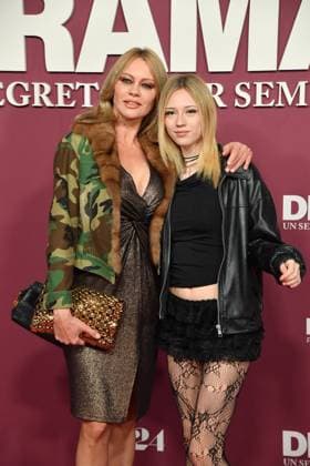 Rome, Cinema Adriano Premiere of the film The drama - a secret and forever , In the photo: Anna Falchi Alyssa Montesi  Copyright: xVincenzoxLandix xipa-agency.netx xVincenzoxLandix IPA_Agency_IPA73482331