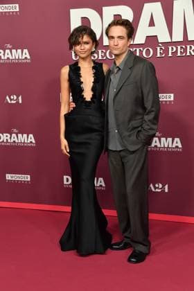 Rome, Cinema Adriano Premiere of the film The drama - a secret and forever , In the photo: Zendaya Robert Pattinson  Copyright: xVincenzoxLandix xipa-agency.netx xVincenzoxLandix IPA_Agency_IPA73483297