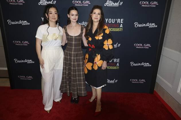 Sherry Cola, Marisa Tomei, Ciara Bravo at arrivals for YOU RE DATING A NARCISSIST! Premiere, The London West Hollywood, Los Angeles, CA, March 26, 2026. Photo By: Elizabeth Goodenough Everett Collection YOU RE DATING A NARCISSIST! Premiere PUBLICATIONXNOTxINxCANxCHNxFRAxITAxJPNxNORxPOLxRUSxESPxUKxUSA