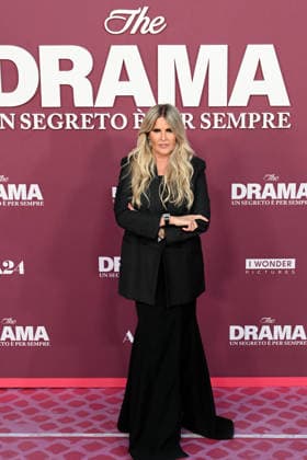 Tiziana Rocca attends The Drama premiere at Cinema Adriano on March 26, 2026 in Rome, Italy, Credit:Avalon  Copyright: xAvalonx 1086554581