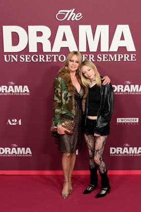 Anna Falchi with her daughter Alyssa attends The Drama premiere at Cinema Adriano on March 26, 2026 in Rome, Italy, Credit:Avalon  Copyright: xAvalonx 1086555105