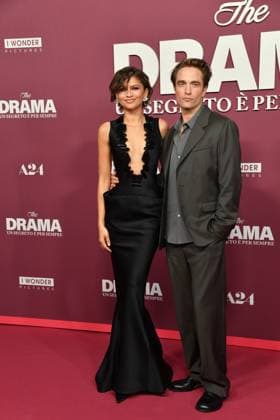 Rome, Cinema Adriano Premiere of the film The drama - a secret and forever , In the photo: Zendaya Robert Pattinson  Copyright: xVincenzoxLandix xipa-agency.netx xVincenzoxLandix IPA_Agency_IPA73483287