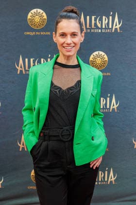26 03 2026 Düsseldorf Cirque du Soleil Alegria Red Carpet on the evening of the Düsseldorf premiere Here Leni Adams Düsseldorf Gerresheim Glasmacherviertel North Rhine-Westphalia Germany