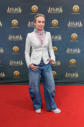 26 03 2026 Düsseldorf Cirque du Soleil Alegria Red Carpet on the evening of the Düsseldorf premiere Here Guest Düsseldorf Gerresheim Glasmacherviertel North Rhine-Westphalia Germany
