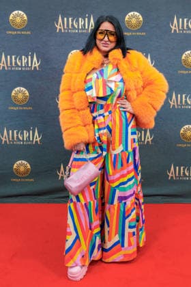 26 03 2026 Düsseldorf Cirque du Soleil Alegria Red Carpet on the evening of the Düsseldorf premiere Here Nicki Pistola Düsseldorf Gerresheim Glasmacherviertel North Rhine-Westphalia Germany
